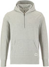 Am image of a Custom Roots73 Canmore Eco Quarter Zip Hoody in Grey Mix!