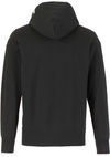 Am image of a Custom Roots73 Canmore Eco Quarter Zip Hoody in Black!