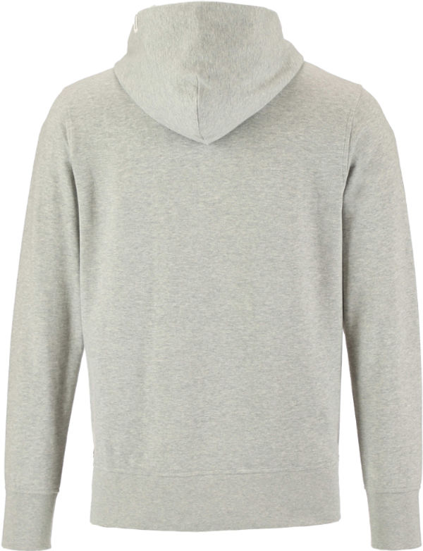 Am image of a Custom Roots73 Canmore Eco Quarter Zip Hoody in Grey Mix!