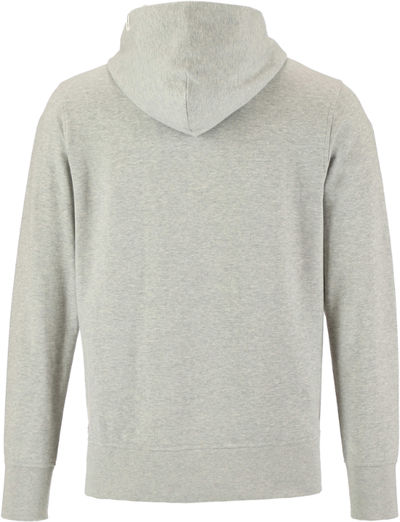 Am image of a Custom Roots73 Canmore Eco Quarter Zip Hoody in Grey Mix!