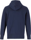 Am image of a Custom Roots73 Canmore Eco Quarter Zip Hoody in Indigo Blue!
