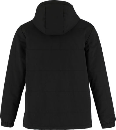 Am image of a Custom Roots73 Albany Eco Insulated Half Zip in Black!