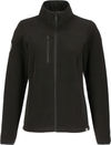 Am image of a Custom Roots73 Womens Westville Eco Microfleece Full Zip in Black!