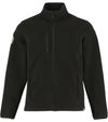 Am image of a Custom Roots73 Mens Westville Eco Microfleece Full Zip in Black!