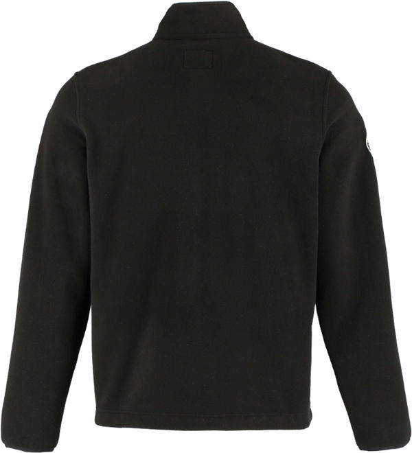 Am image of a Custom Roots73 Mens Westville Eco Microfleece Full Zip in Black!