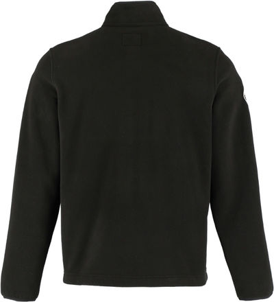Am image of a Custom Roots73 Mens Westville Eco Microfleece Full Zip in Black!