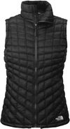 Am image of a Custom The North Face Thermoball Trekker Ladies Vest in Black!