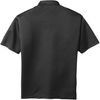 Am image of a Custom Nike Tech Basic Dri FIT Polo in Black!