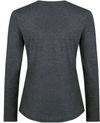 Am image of a Custom ATC Eurospun Ring Spun Long Sleeve Ladies Tee in Charcoal Heather!