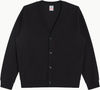 Am image of a Custom Made Blanks Freshman Corduroy Cardigan in Phantom Black!