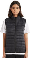 Am image of a Custom Cest Beau Max Puffer Vest in Black!