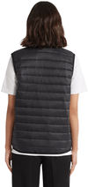 Am image of a Custom Cest Beau Max Puffer Vest in Black!
