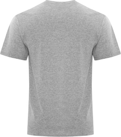 Am image of a Custom ATC Everyday Blend Side Seam Tee in Athletic Heather!