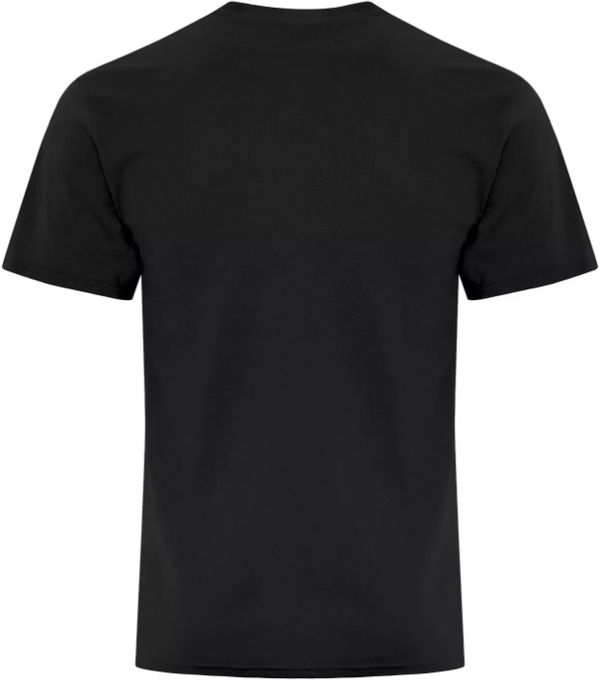 Am image of a Custom ATC Everyday Blend Side Seam Tee in Black!