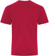 Am image of a Custom ATC Everyday Blend Side Seam Tee in Red!