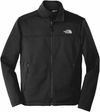 Am image of a Custom North Face Ridgewall Soft Shell Jacket in Black!