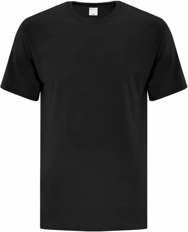 Am image of a Custom ATC Everyday Cotton Tee in Black!