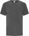 Am image of a Custom ATC Everyday Cotton Tee in Charcoal!