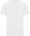 Am image of a Custom ATC Everyday Cotton Tee in White!
