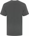 Am image of a Custom ATC Everyday Cotton Tee in Charcoal!
