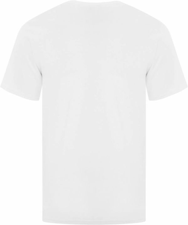 Am image of a Custom ATC Everyday Cotton Tee in White!