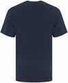 Am image of a Custom ATC Everyday Cotton Tee in Navy!