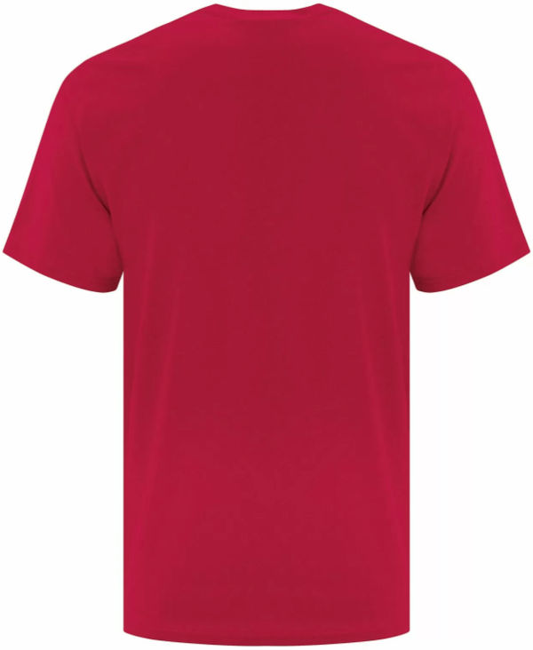 Am image of a Custom ATC Everyday Cotton Tee in Red!