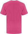 Am image of a Custom ATC Everyday Cotton Tee in Sangria!