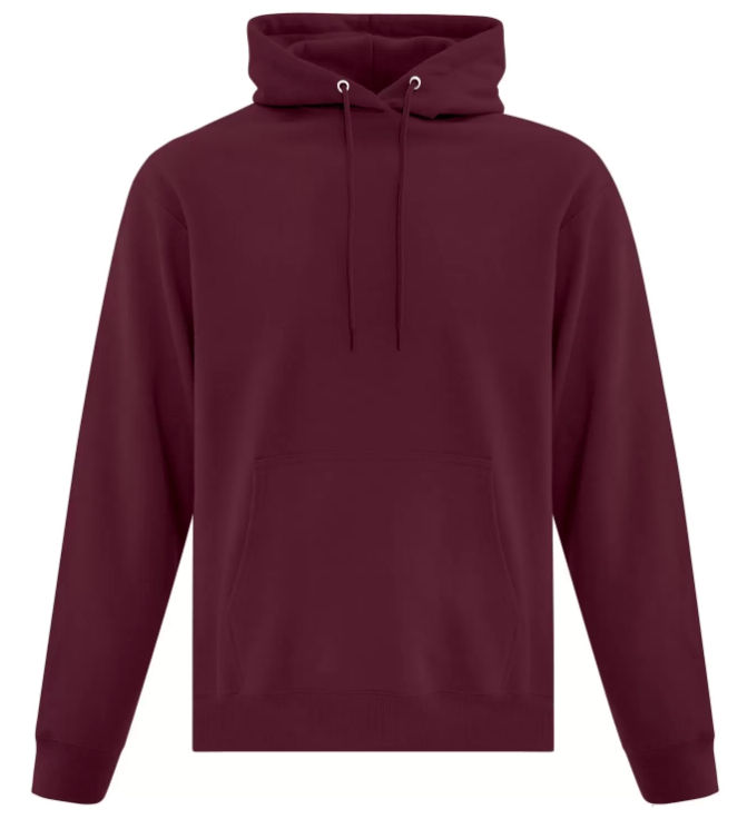 ATC Everyday Fleece Hooded Sweatshirt in Maroon