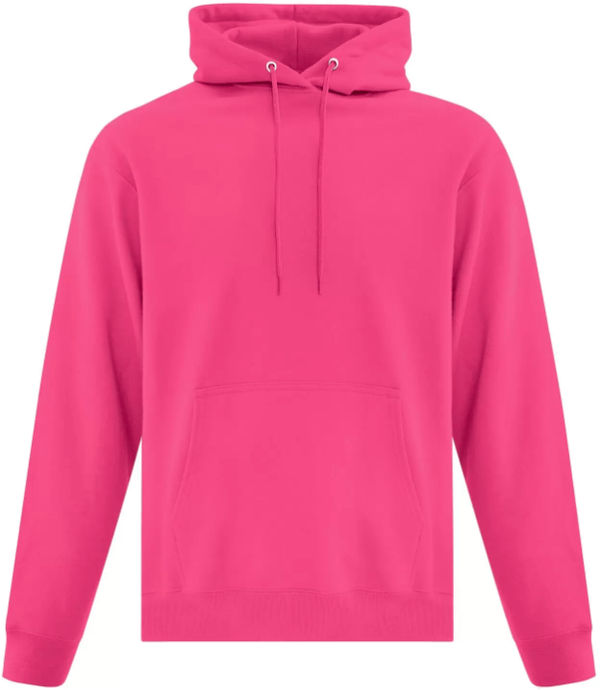 Am image of a Custom ATC Everyday Fleece Hooded Sweatshirt in Sangria!