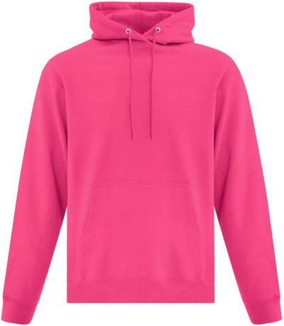 Am image of a Custom ATC Everyday Fleece Hooded Sweatshirt in Sangria!