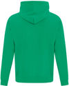 Am image of a Custom ATC Everyday Fleece Hooded Sweatshirt in Kelly!