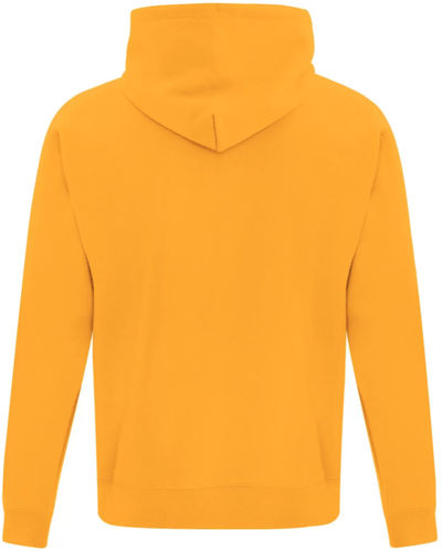 Am image of a Custom ATC Everyday Fleece Hooded Sweatshirt in Gold!
