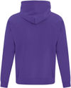 Am image of a Custom ATC Everyday Fleece Hooded Sweatshirt in Purple!