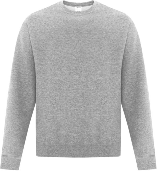 Am image of a Custom ATC Everyday Fleece Crewneck Sweatshirt in Athletic Heather!