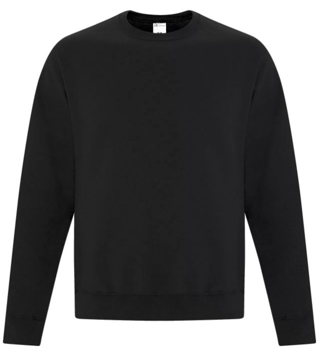 ATC Everyday Fleece Crewneck Sweatshirt in Black
