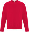 Am image of a Custom ATC Everyday Fleece Crewneck Sweatshirt in Red!