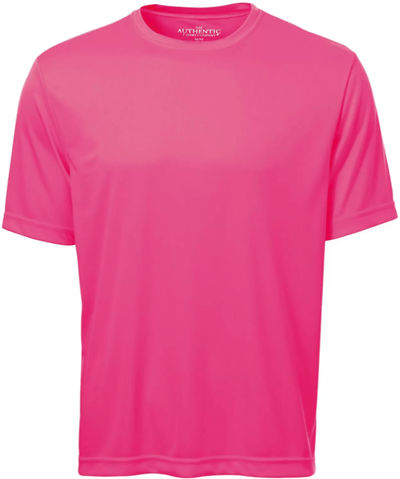 Am image of a Custom ATC Pro Team Short Sleeve Tee in Extreme Pink!