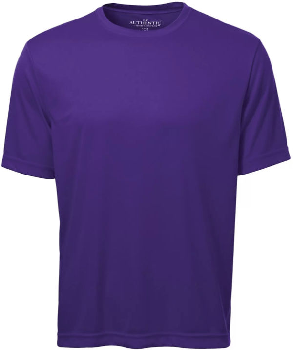 Am image of a Custom ATC Pro Team Short Sleeve Tee in Purple!