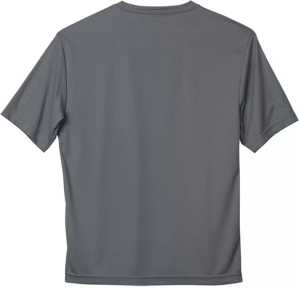 Am image of a Custom ATC Pro Team Short Sleeve Tee in Coal Grey!