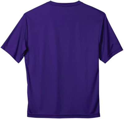 Am image of a Custom ATC Pro Team Short Sleeve Tee in Purple!