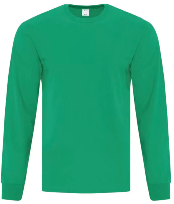 ATC EVERYDAY COTTON LONG SLEEVE TEE in Kelly