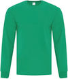 Am image of a Custom ATC EVERYDAY COTTON LONG SLEEVE TEE in Kelly!