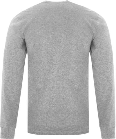 Am image of a Custom ATC EVERYDAY COTTON LONG SLEEVE TEE in Athletic Heather!