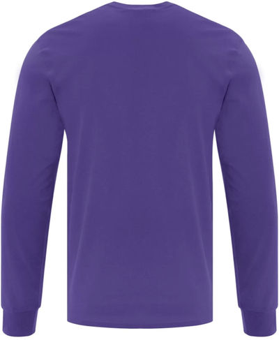 Am image of a Custom ATC EVERYDAY COTTON LONG SLEEVE TEE in Purple!