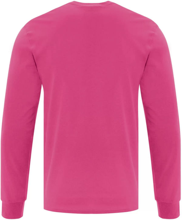 Am image of a Custom ATC EVERYDAY COTTON LONG SLEEVE TEE in Sangria!