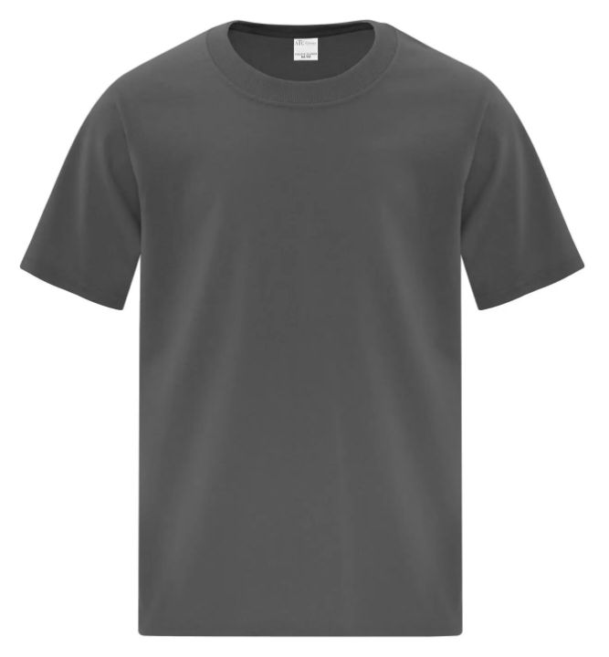 ATC Everyday Cotton Youth Tee in Charcoal