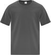 Am image of a Custom ATC Everyday Cotton Youth Tee in Charcoal!