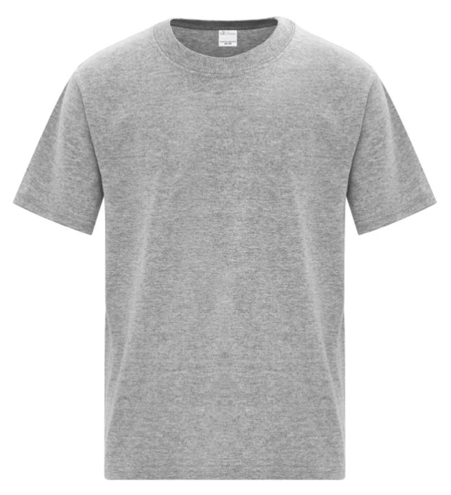 ATC Everyday Cotton Youth Tee in Athletic Heather*