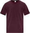 Am image of a Custom ATC Everyday Cotton Youth Tee in Maroon!